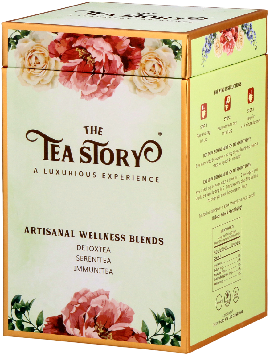 Wellness Blends Assorted Tea Box